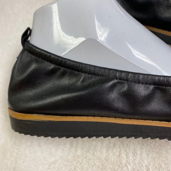Adrienne‎ Vittadini Lanz Skimmer Flats Vegan Leather, size 7.5 M, LIKE NEW - Picture 7 of 14